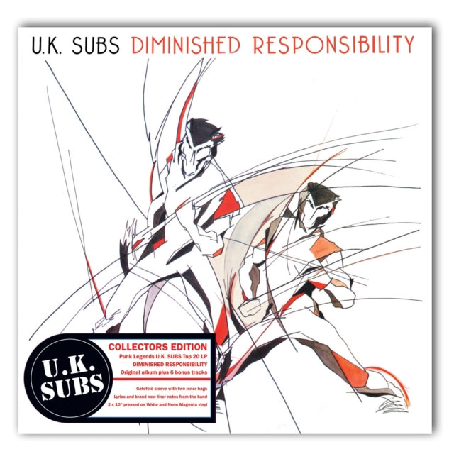 UK SUBS | DIMINISHED RESPONSIBILITY | 10IN VINYL