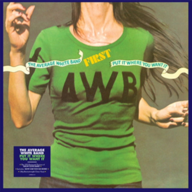 AVERAGE WHITE BAND | PUT IT WHERE YOU WANT IT (180G/CLEAR VINYL) | VINYL RECORD (LP)