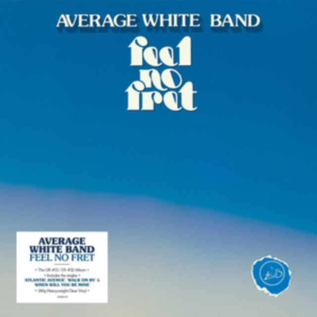 AVERAGE WHITE BAND | FEEL NO FRET (CLEAR VINYL/IMPORT) | VINYL RECORD (LP)