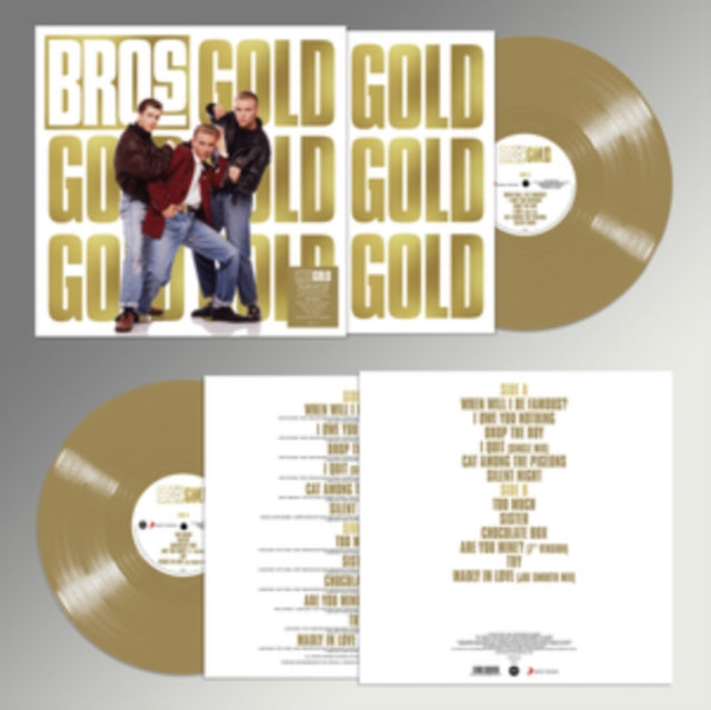 BROS | GOLD (180G/GOLD VINYL) | VINYL RECORD (LP)