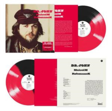 DR JOHN | MALCOLM REBENNACK (RED & BLACK SPLIT COLOUR VINYL) | VINYL RECORD (LP)
