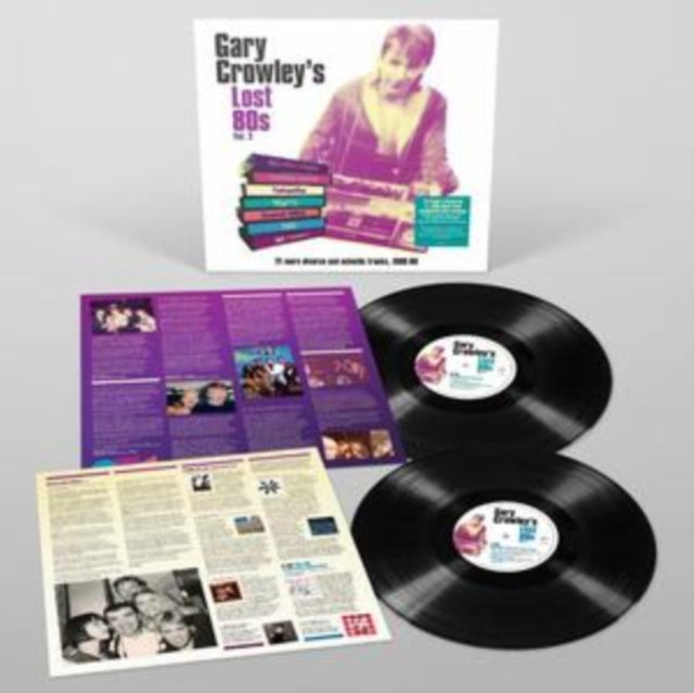 VARIOUS ARTISTS | GARY CROWLEY - LOST 80S 2 (2LP/180G/CLEAR VINYL) | VINYL RECORD (LP)