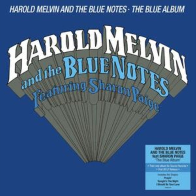 MELVIN, HAROLD & THE BLUE NOTES FEATURING SHARON PAIGE | BLUE ALBUM | VINYL RECORD (LP)
