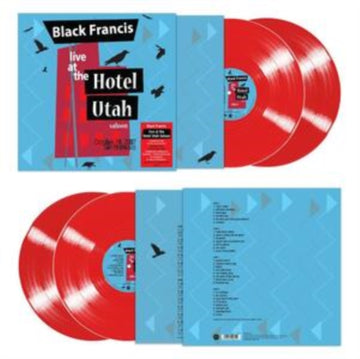 BLACK FRANCIS | LIVE AT THE HOTEL UTAH SALOON (2LP/140G/RED VINYL) | VINYL RECORD (LP)