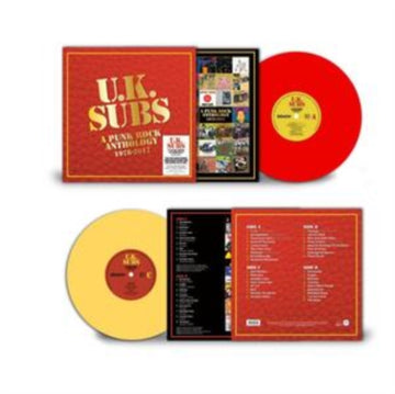 PUNK ROCK ANTHOLOGY - 1978-2017 (140G/RED & YELLOW VINYL/2LP) | VINYL RECORD (LP)