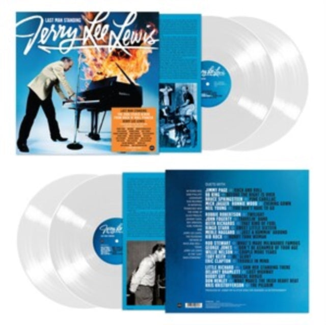 LEWIS, JERRY LEE | LAST MAN STANDING (180G/WHITE VINYL/2LP) | VINYL RECORD (LP)