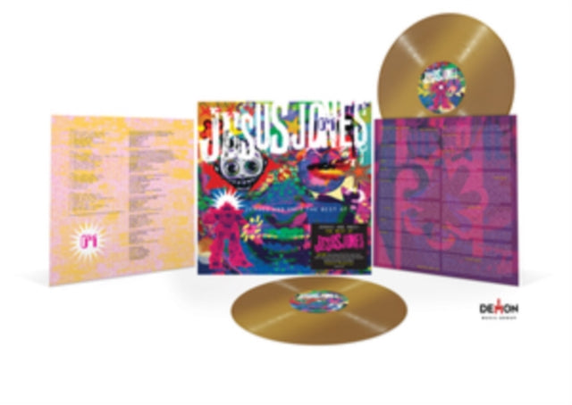 JESUS JONES | ZEROES & ONES: BEST OF (2LP/GOLD VINYL/140G) | VINYL RECORD (LP)