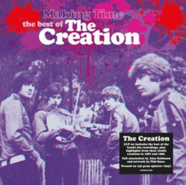 CREATION | MAKING TIME: THE BEST OF (2LP/SPLATTER VINYL) | VINYL RECORD (LP)