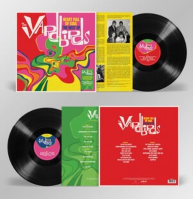 YARDBIRDS | HEART FULL OF SOUL - THE BEST OF | VINYL RECORD (LP)