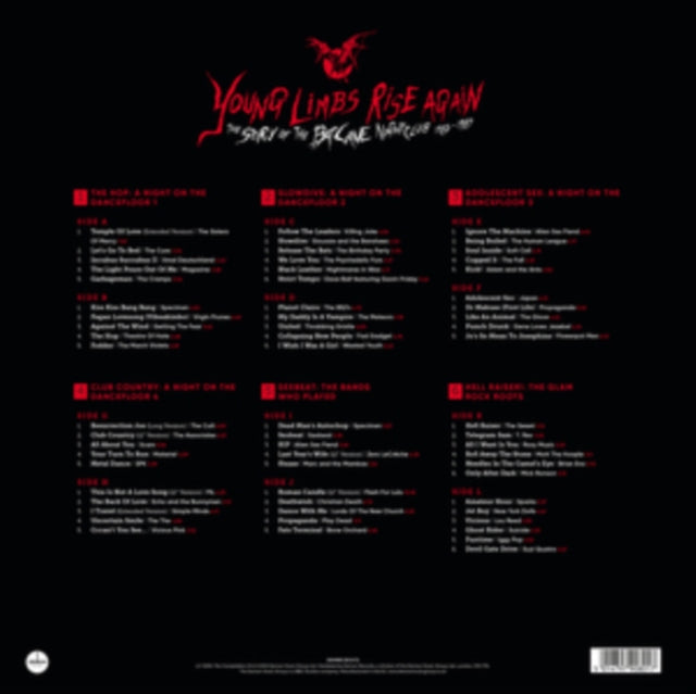 VARIOUS ARTISTS | YOUNG LIMBS RISE AGAIN â€“ THE STORY OF THE BATCAVE NIGHTCLUB 1982 â€“ 1985 (140G/6LP) | VINYL RECORD (LP)
