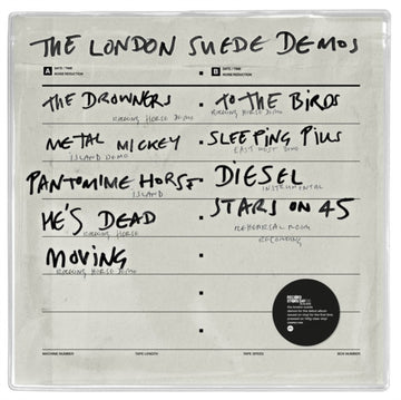 SUEDE DEMOS (30TH ANNIVERSARY/140G/CLEAR VINYL) | VINYL RECORD (LP)