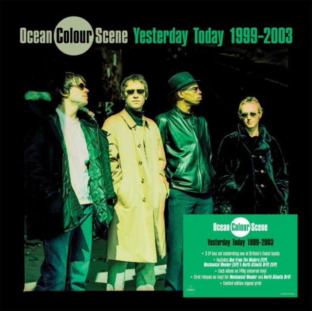 OCEAN COLOUR SCENE | YESTERDAY TODAY 1999 â€“ 2003 (SIGNED EDITION/3LP) | VINYL RECORD (LP)