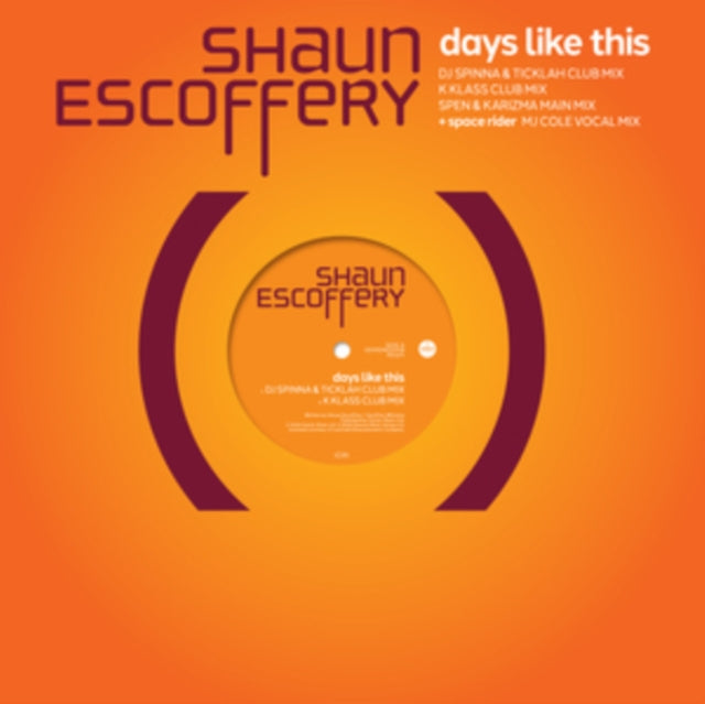 ESCOFFERY, SHAUN | DAY LIKE THIS | 12IN VINYL