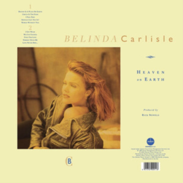 CARLISLE, BELINDA | HEAVEN ON EARTH (HALF-SPEED MASTER EDITION/180G) | VINYL RECORD (LP)