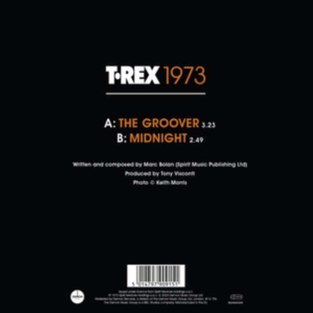 T. REX | THE GROOVER (50TH ANNIVERSARY/PICTURE DISC) | 7IN VINYL