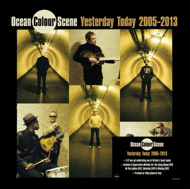 OCEAN COLOUR SCENE | YESTERDAY TODAY 2005 â€“ 2013 (4LP/140G/COLOR VINYL) | VINYL RECORD (LP)