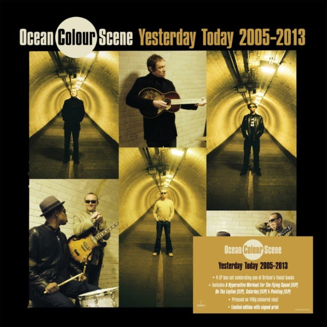 OCEAN COLOUR SCENE | YESTERDAY TODAY 2005 â€“ 2013 (SIGNED EDITION/4LP/140G/COLOR VINYL) | VINYL RECORD (LP)