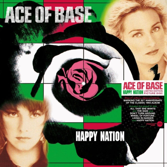 ACE OF BASE | HAPPY NATION (PICTURE DISC) | VINYL RECORD (LP)