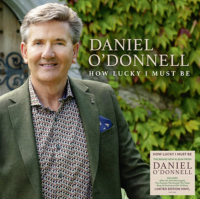 O'DONNELL, DANIEL | HOW LUCKY I MUST BE | VINYL RECORD (LP)