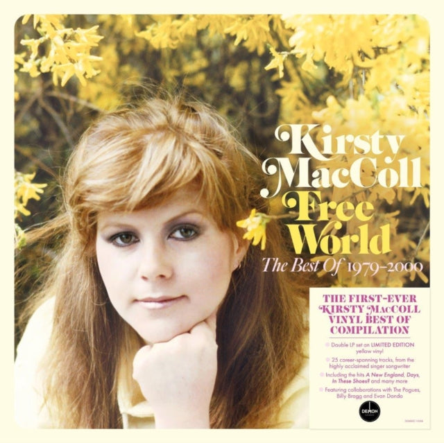MACCOLL, KIRSTY | FREE WORLD - THE BEST OF KIRSTY MACCOLL 1979-2000 (140G/YELLOW VINYL) | VINYL RECORD (LP)