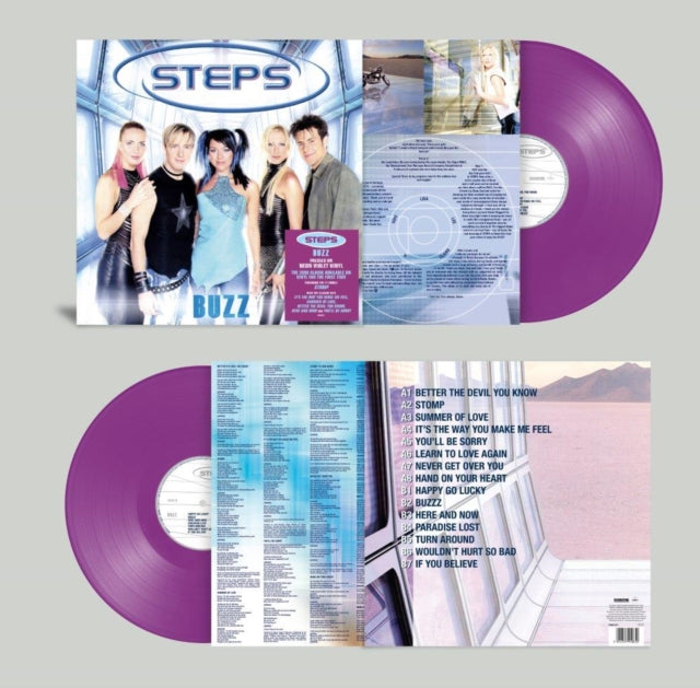 STEPS | BUZZ (140G/NEON VIOLET VINYL) | VINYL RECORD (LP)