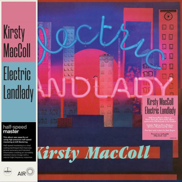 MACCOLL, KIRSTY | ELECTRIC LANDLADY (10TH ANNIVERSARY EDITION) (HALF-SPEED MASTER/180G) | VINYL RECORD (LP)