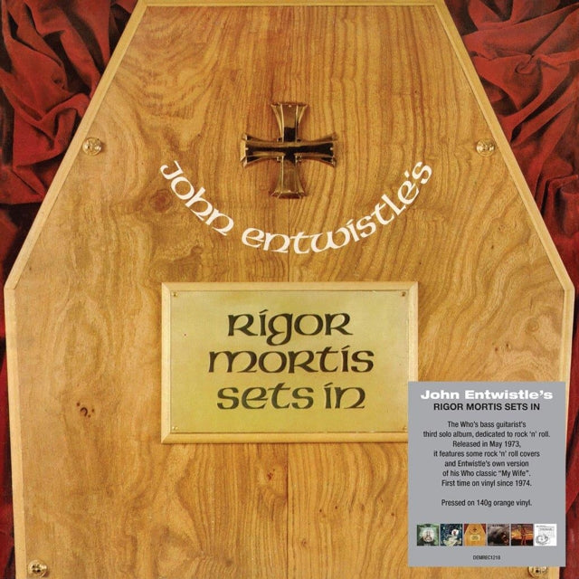 ENTWISTLE, JOHN | RIGOR MORTIS SETS IN (140G/ORANGE VINYL) | VINYL RECORD (LP)
