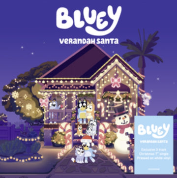 BLUEY VERANDAH SANTA (WHITE VINYL) | 7IN VINYL