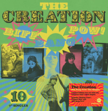 BIFF BANG POW: THE CREATION SINGLES BOX (10-7 INCH/COLOR VINYL) | 7IN VINYL