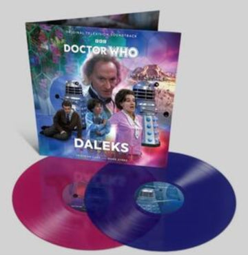 DOCTOR WHO: THE DALEKS IN COLOUR (2LP/MAGENTA VINYL) | VINYL RECORD (LP)