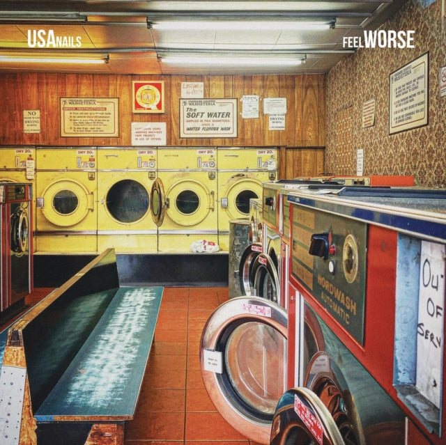 USA NAILS | FEEL WORSE (WHITE VINYL) | VINYL RECORD (LP)