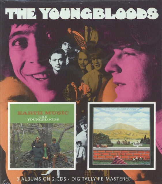 YOUNGBLOODS | YOUNGBLOODS / EARTH MUSIC / ELEPHANT MOUNTAIN (REMASTERED) | CD