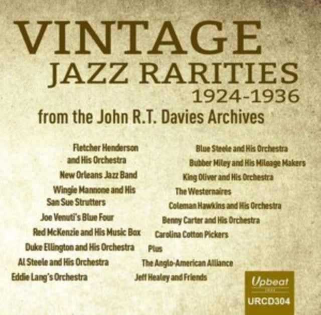 UNKNOWN | VINTAGE JAZZ RARITIES 1924 26 | CD