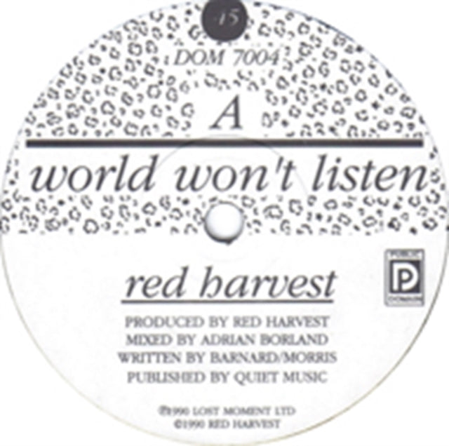 RED HARVEST | WORLD WON'T LSTEN | 7IN VINYL