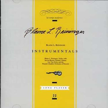 REININGER, BLAINE L | INSTRUMENTALS | CD