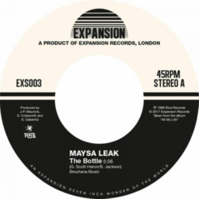 LEAK MAYSA | BOTTLE / HOOKED ON YOUR LOVE T | VINYL RECORD (LP)