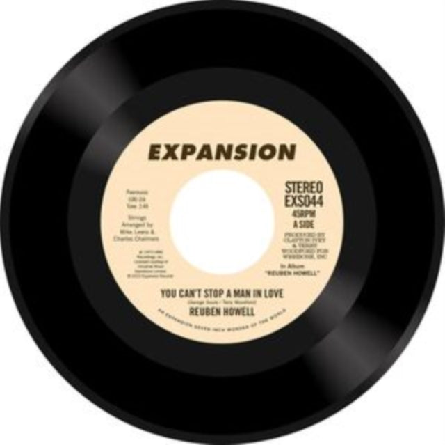 HOWELL, REUBEN | YOU CAN'T STOP A MAN IN LOVE/WHEN YOU TAKE ANOTHER CHANCE ON LOVE | 7IN VINYL