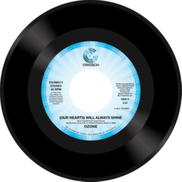 OZONE | (OUR HEARTS) WILL ALWAYS SHINE/MIGHTY MIGHTY | 7IN VINYL