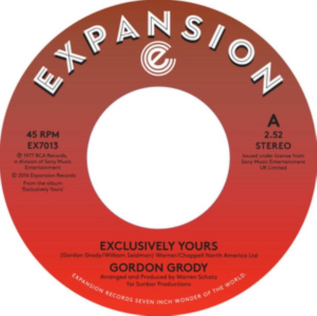 GORDON, GRODY | EXCLUSIVELY YOURS / AFTER LOVI | VINYL RECORD (LP)