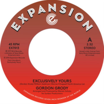 GORDON, GRODY | EXCLUSIVELY YOURS / AFTER LOVI | VINYL RECORD (LP)