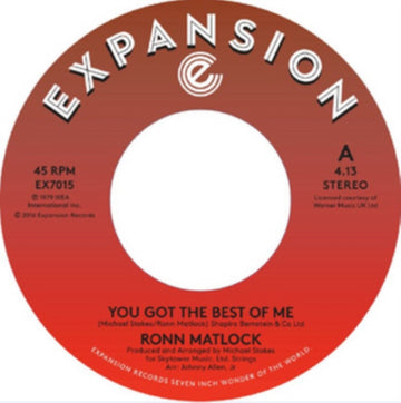 MATLOCK, RONN | YOU GOT THE BEST OF ME / I CAN | VINYL RECORD (LP)