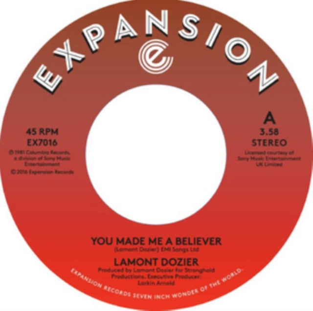 DOZIER LAMONT | YOU MADE ME A BELIEVER / START | VINYL RECORD (LP)