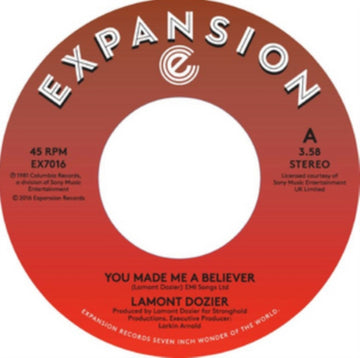 DOZIER LAMONT | YOU MADE ME A BELIEVER / START | VINYL RECORD (LP)
