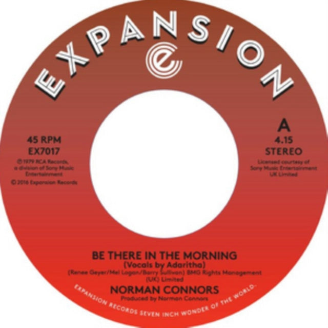CONNORS NORMAN | BE THERE IN THE MORNING / I DO | VINYL RECORD (LP)