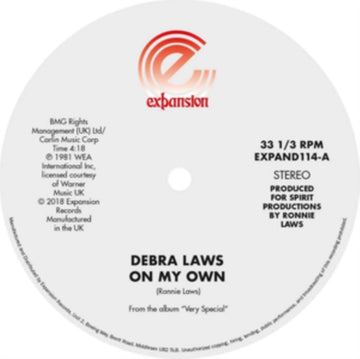 LAWS, DEBRA | ON MY OWN/VERY SPECIAL | 12IN VINYL