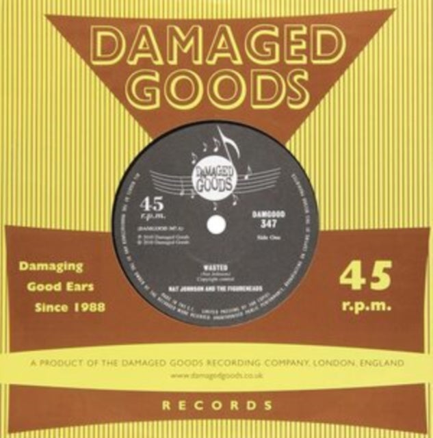 JOHNSON, NAT & THE FIGURE | WATED / PADRE VOLANTE | 7IN VINYL