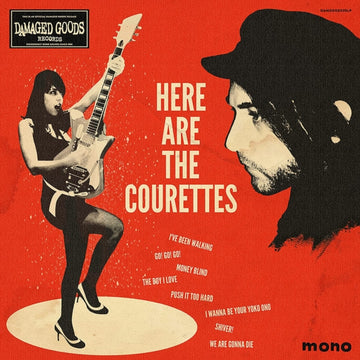 COURETTES | HERE ARE THE COURETTES | VINYL RECORD (LP)
