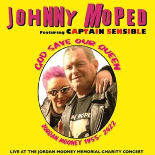 JOHNNY MOPED | TRIBUTE TO JORDAN MOONEY (FEAT. CAPTAIN SENSIBLE) | 7IN VINYL