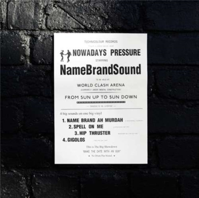 NAME BRAND SOUND | NOWADAYS PRESSURE | 12IN VINYL