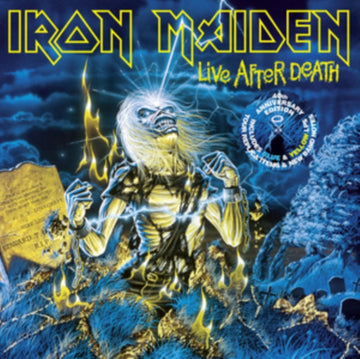 LIVE AFTER DEATH (YELLOW & BLUE VINYL/2LP) | VINYL RECORD (LP)